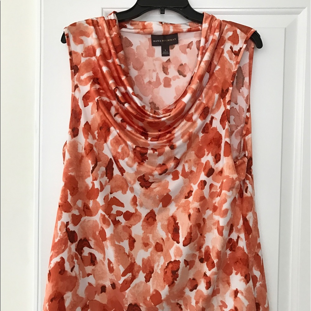 Dana Buckman Sleeveless dress blouse